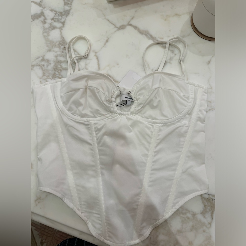 Brand new Miaou corset top